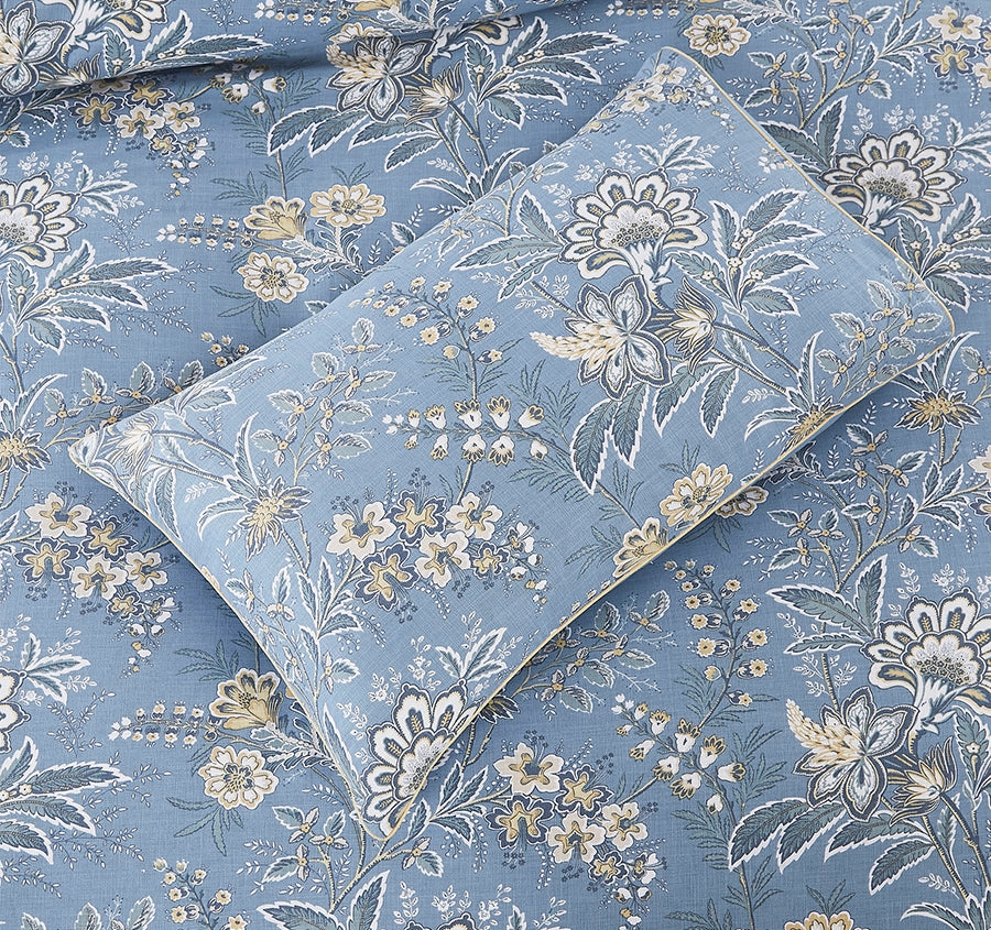 Marlbrook Quilt Cover Set Range Dusky Seaspray