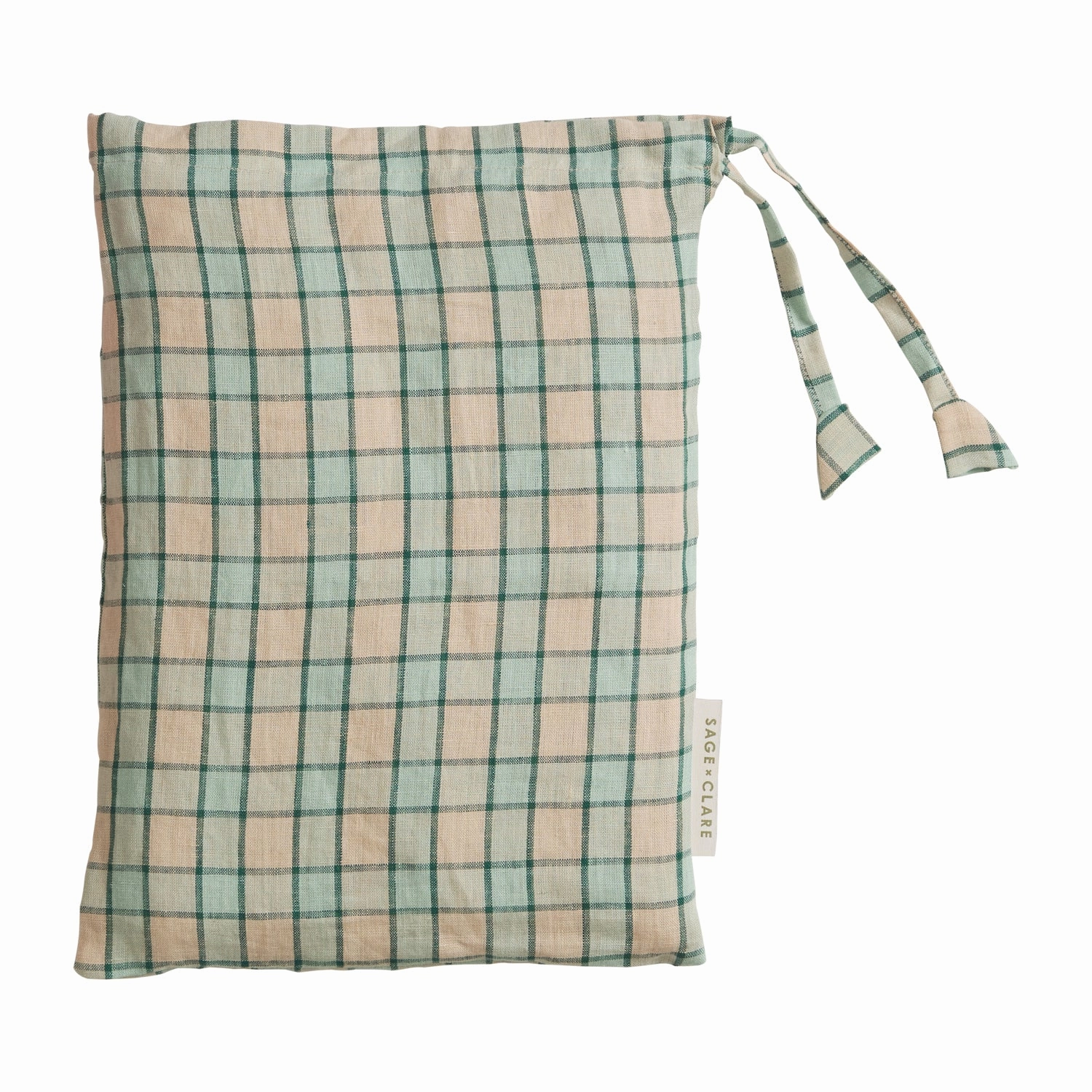 Marquis Linen Quilt Cover - Jade