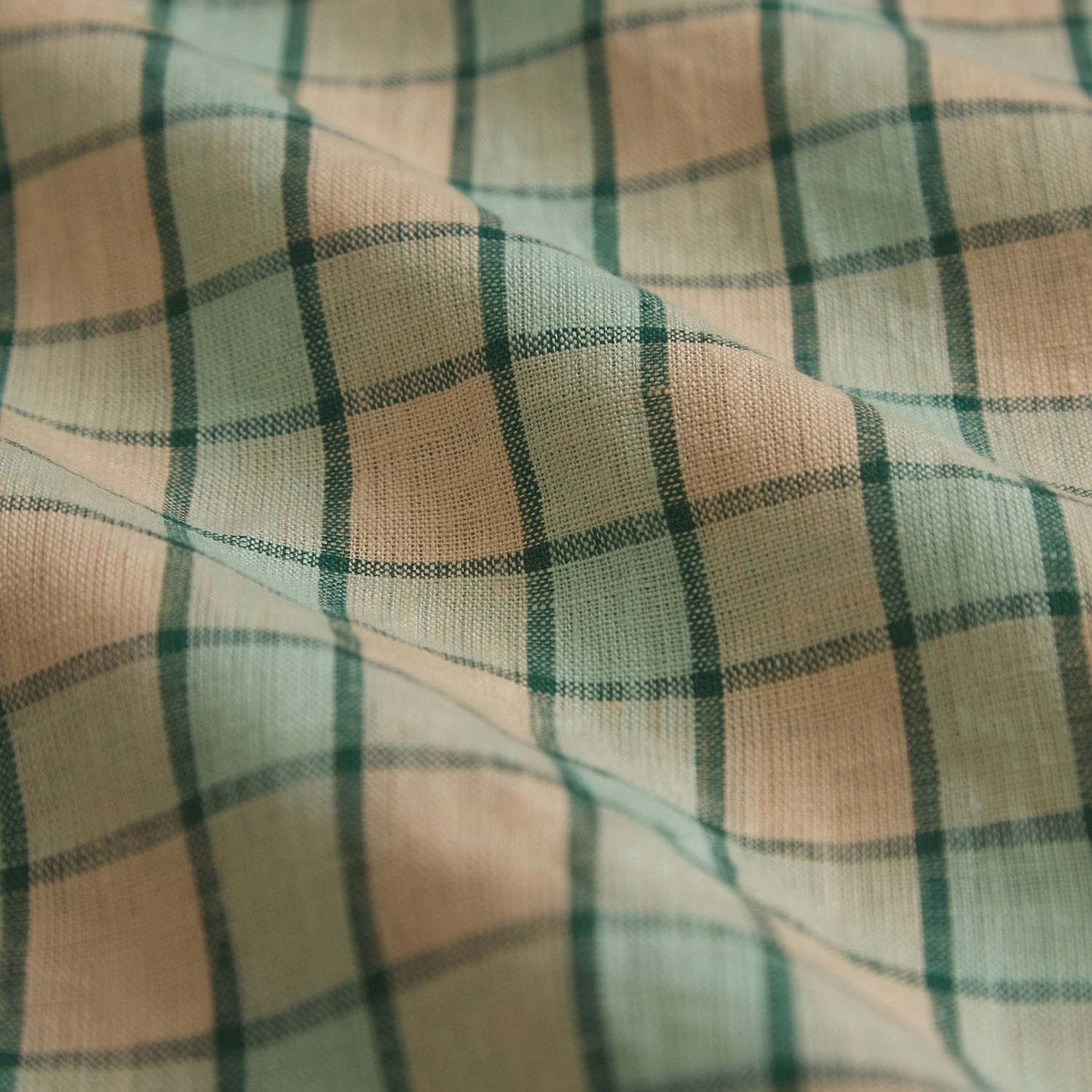 Marquis Linen Quilt Cover - Jade