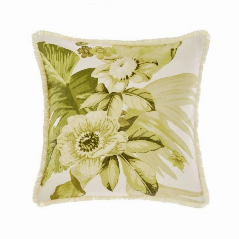 Matira Square Filled Cushion by Linen House