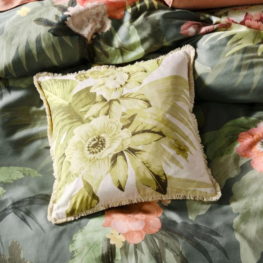 Matira Square Filled Cushion by Linen House
