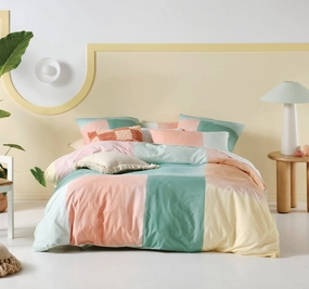 Mattoni Quilt Cover Set Range Multi