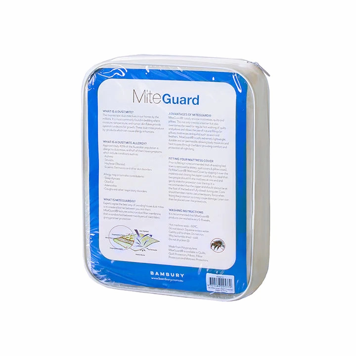 Mite-Guard Mattress Protector by Bambury
