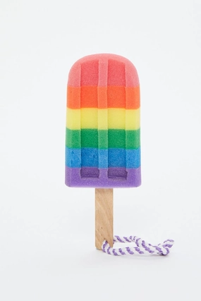Multi Ice Lolly Shaped Bath Sponge