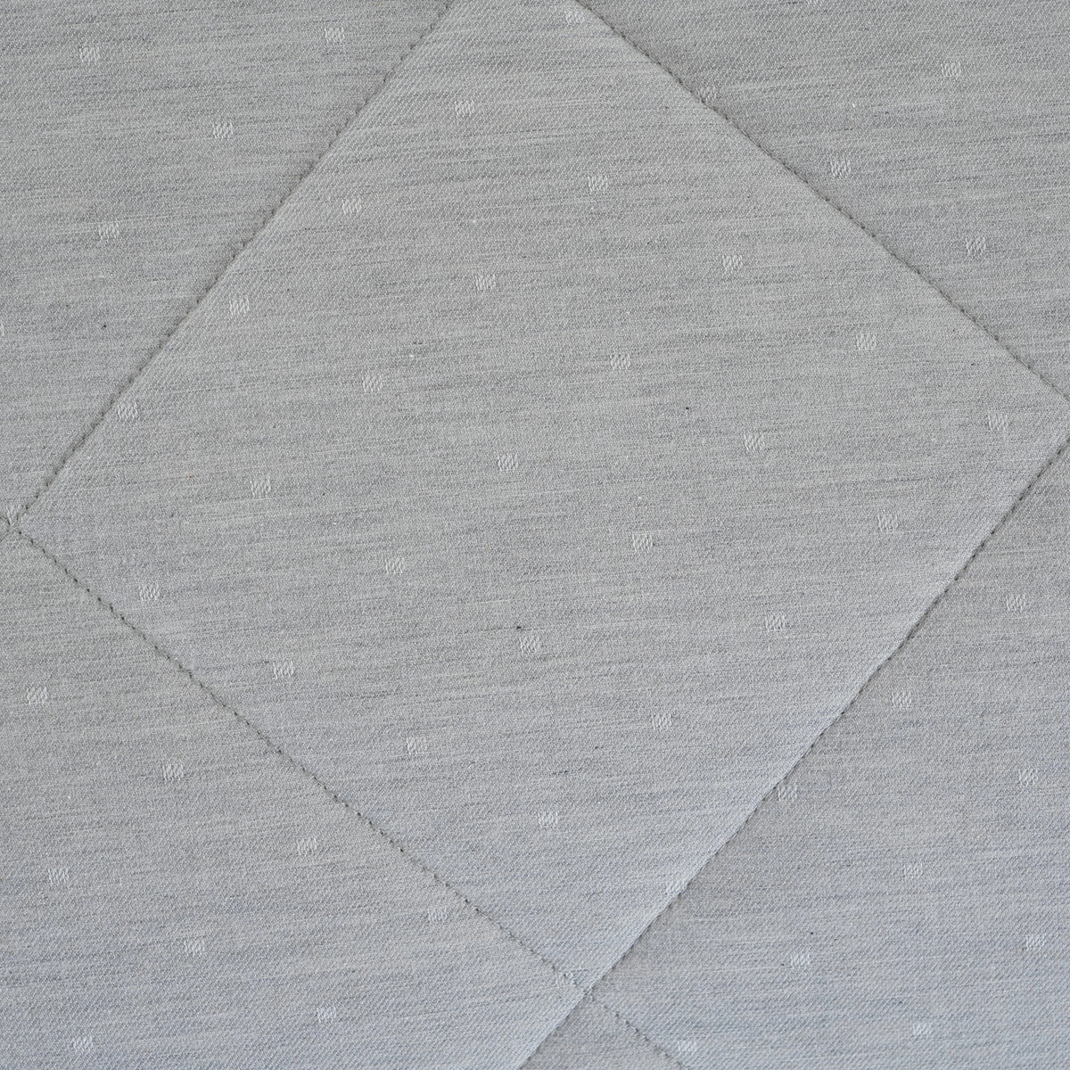 Muted Dot 100% Natural Cotton Filling Grey 8PC Quilt/Quilted Bed Cover Set