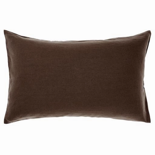 Nimes Linen QUILT COVER SET ESPRESSO  by Linen House