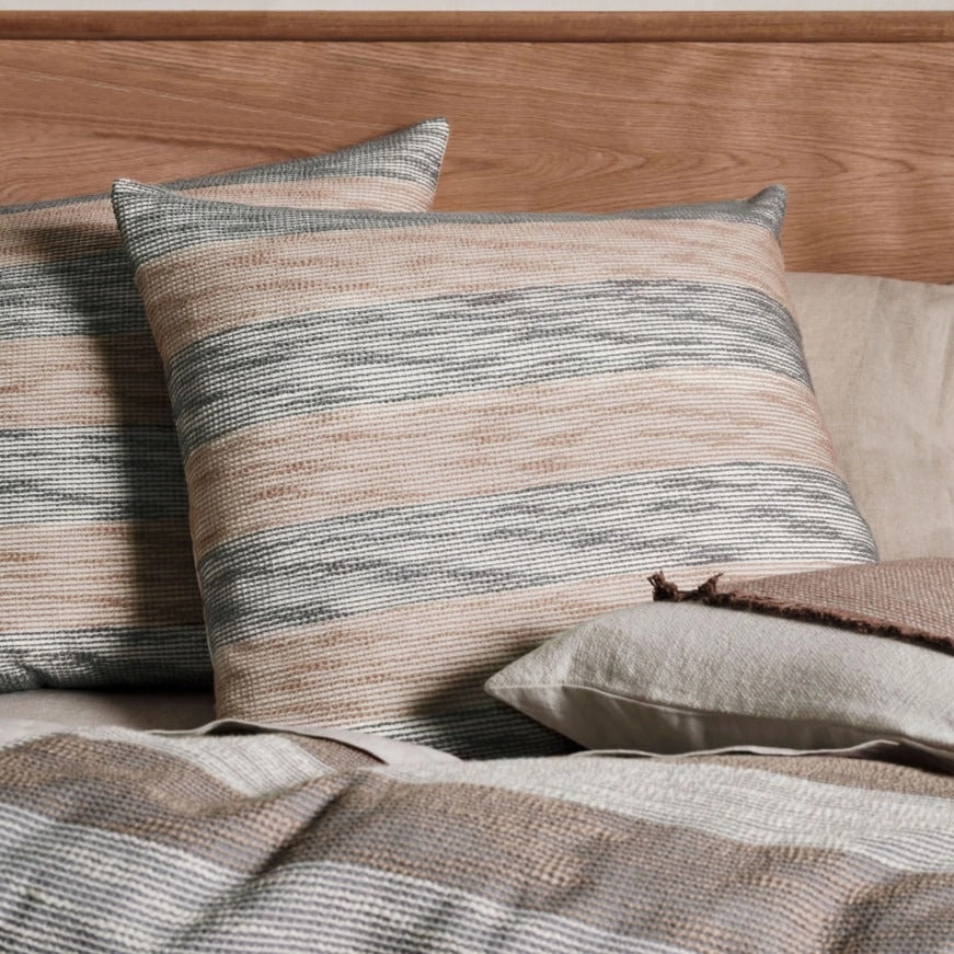 Oceania Storm European Pillowcase by Linen House