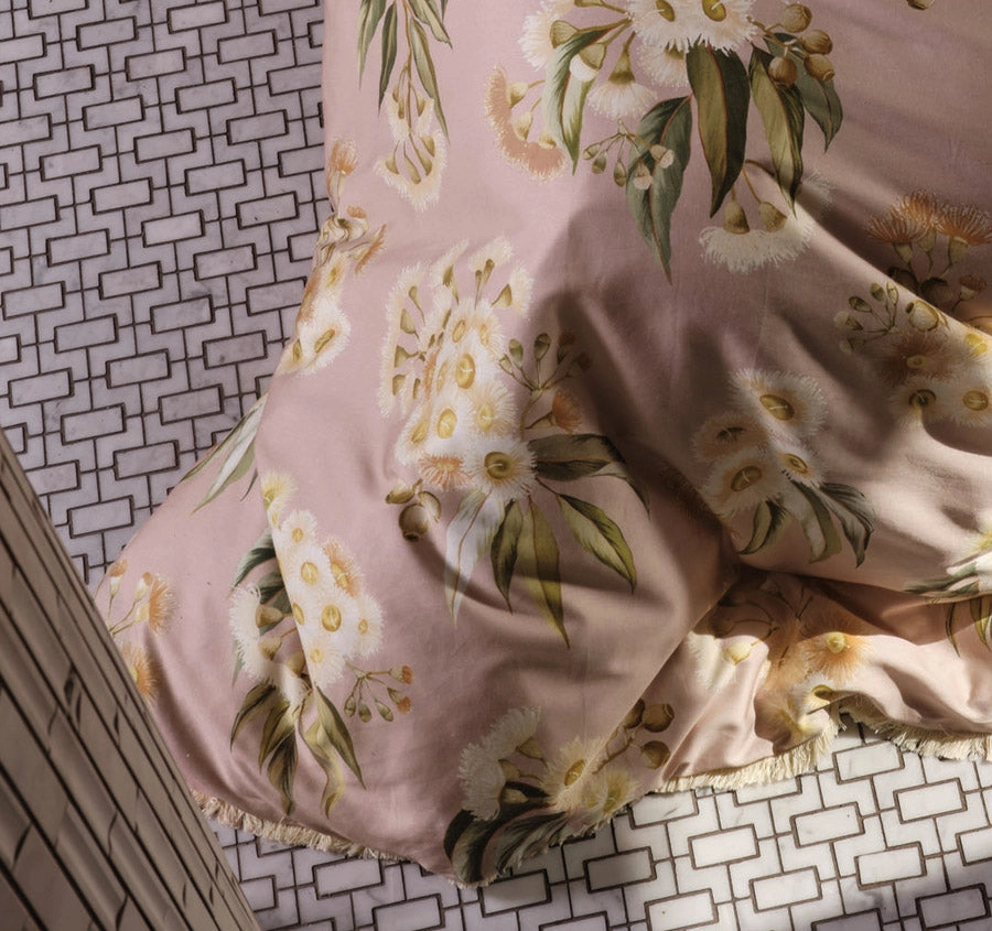 Olli Quilt Cover Set Range Pink