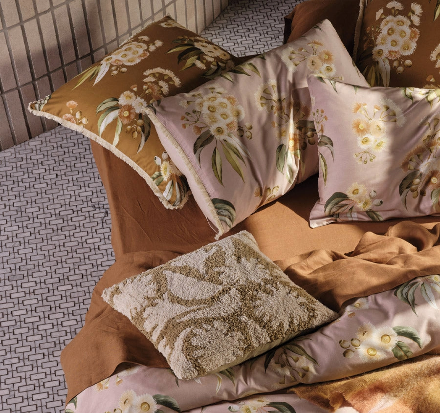 Olli Quilt Cover Set Range Pink