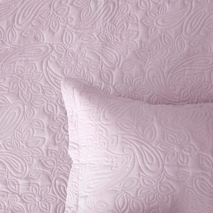 Paisley Coverlet Set By Bambury - Dusk