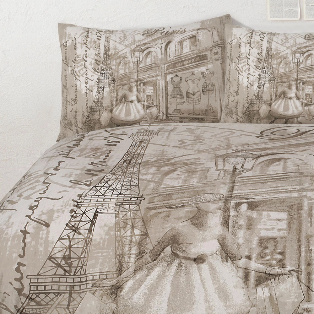 Parisienne Paris Quilt Cover Set by Ardor Retro