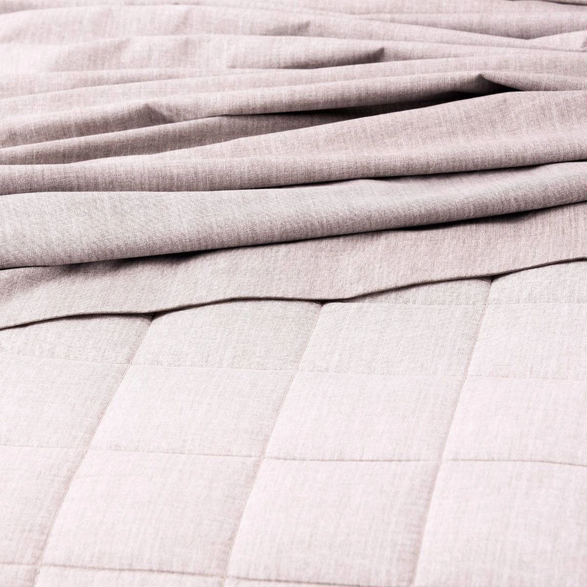Park Avenue Paradis PLUM Washed Chambray QUILTED Quilt Cover Set
