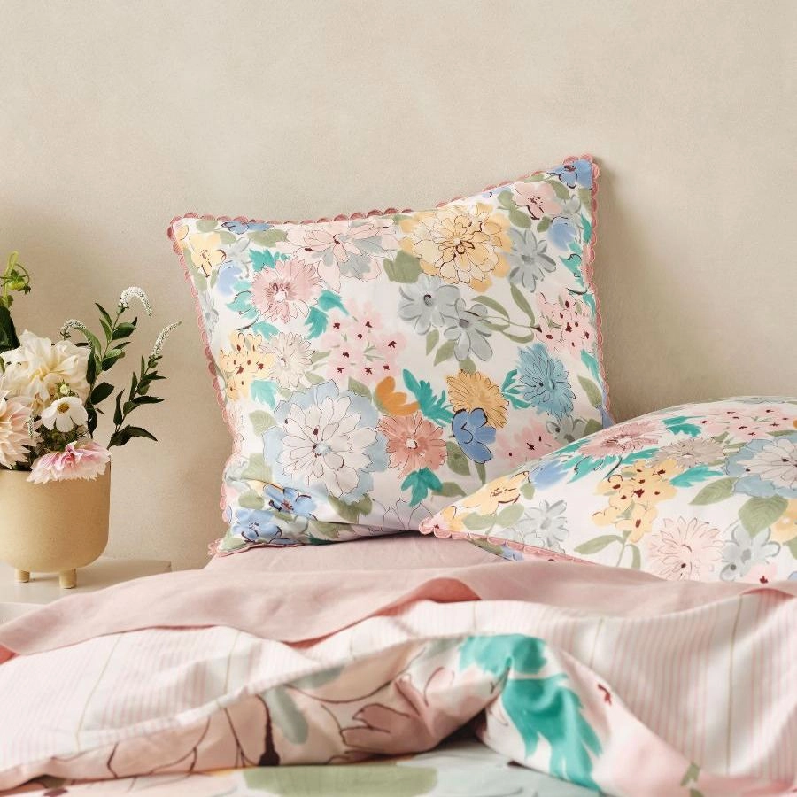 Parris European Pillowcase by Linen House