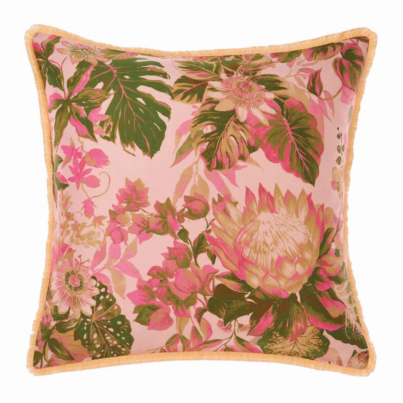 Passionflower European Pillowcase by Linen House