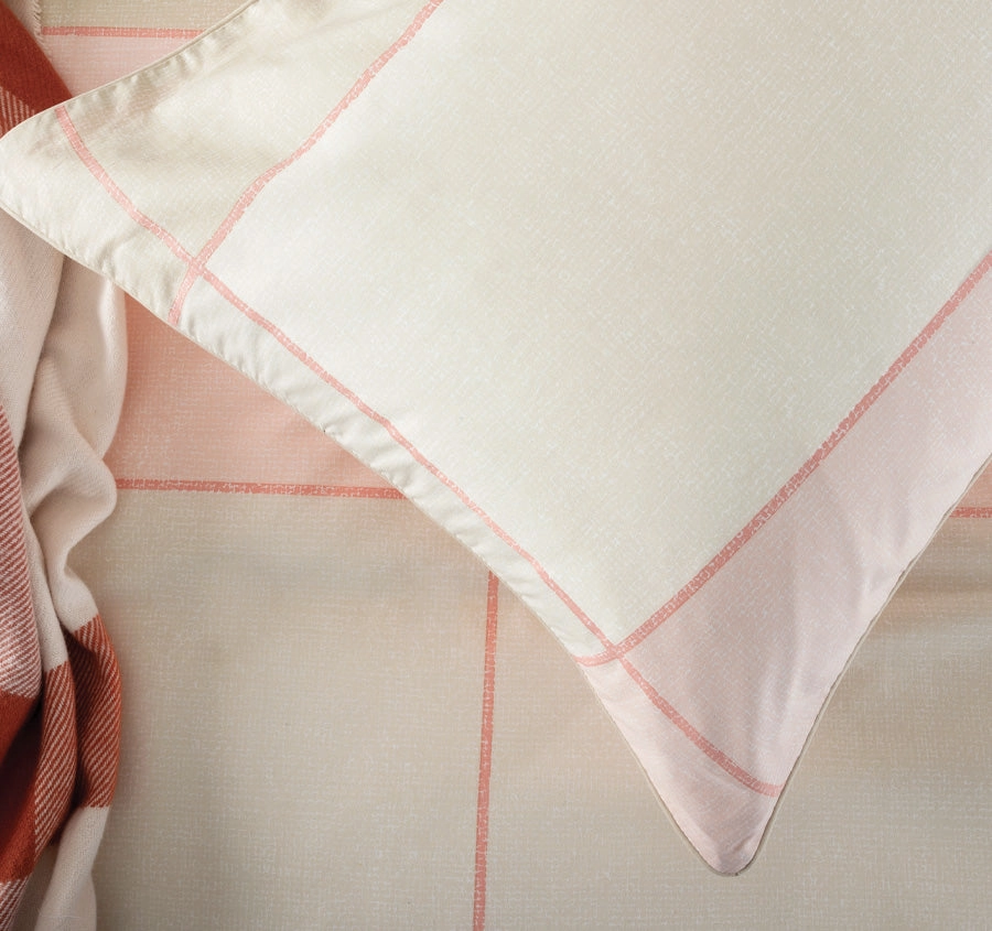 Phoebe Quilt Cover Set Range Blush