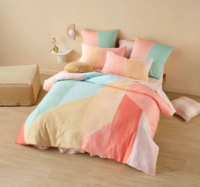 Quinne Quilt Cover Set Range Multi
