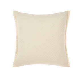 Raquelle Vanilla European Pillowcase by Linen House