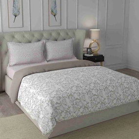 Regency Abigail Summer AC Quilt/Quilted Bed Cover/Comforter Purple