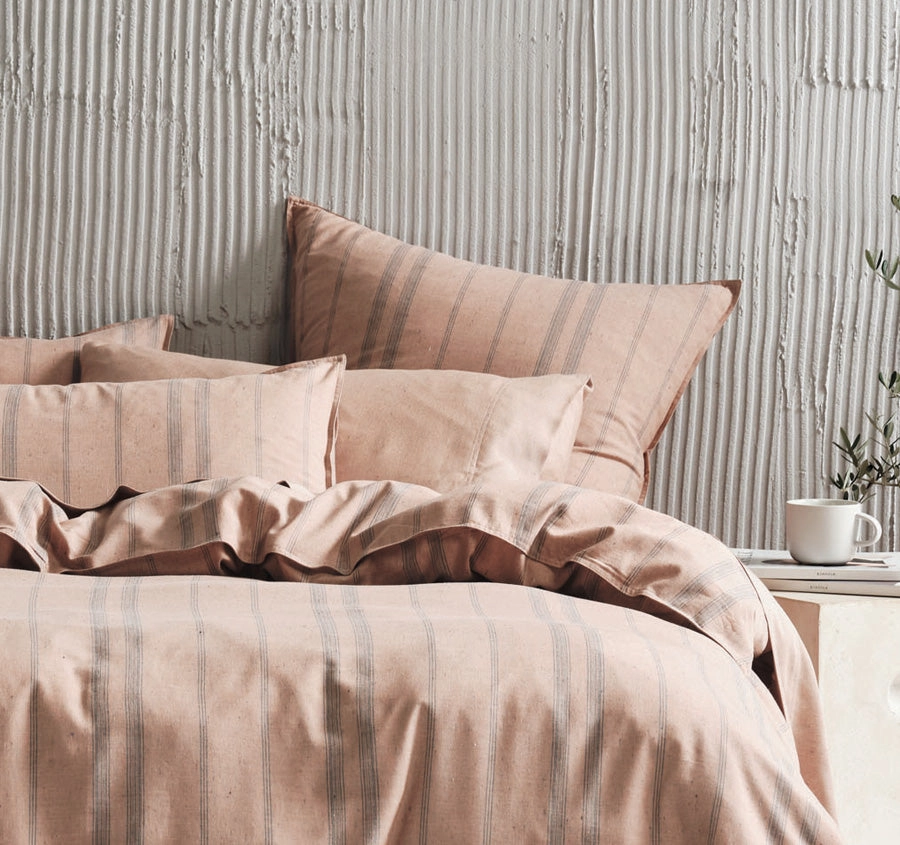 ReJeaneration Hali Quilt Cover Set Range Rust