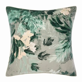 Retreat Green European Pillowcase by Linen House