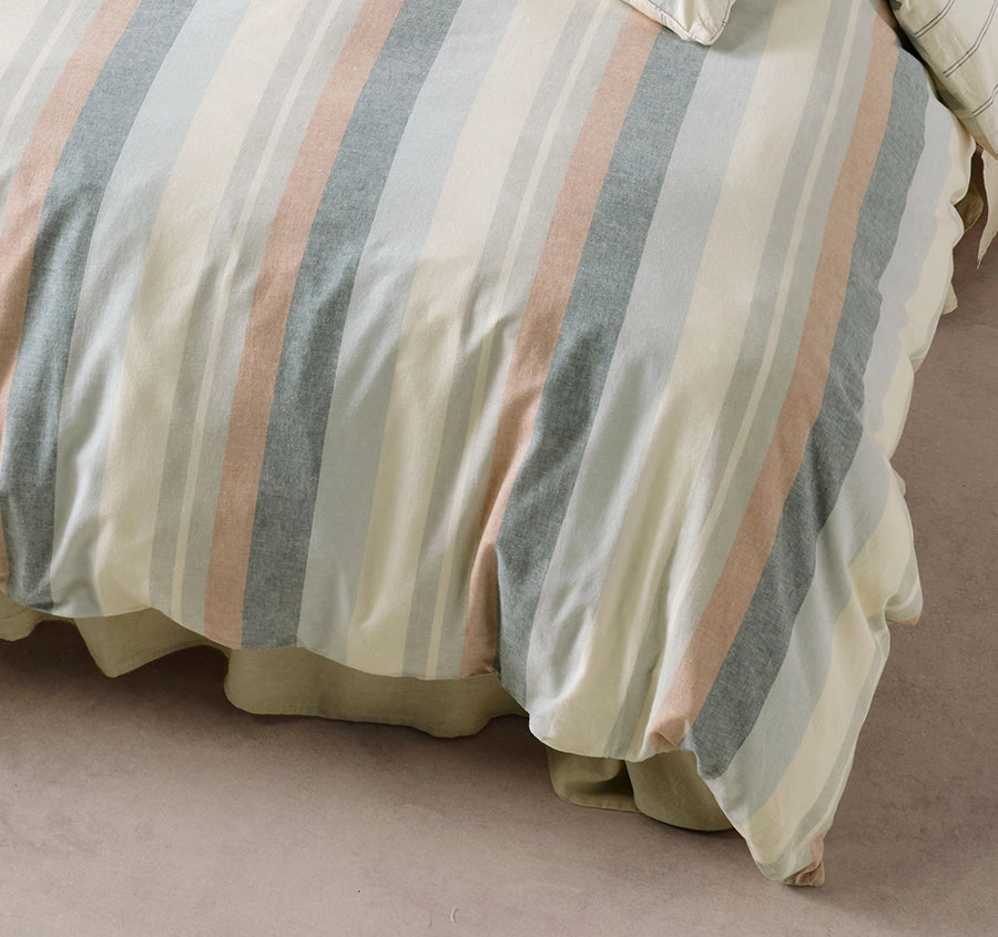 Reverie Quilt Cover Set Range Saltwater