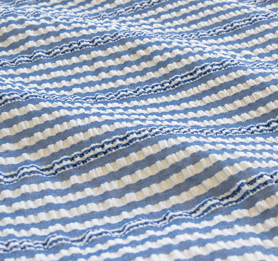 Rickie Quilt Cover Set Range Blue