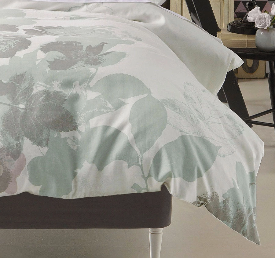 Roseraie Quilt Cover Set Range White