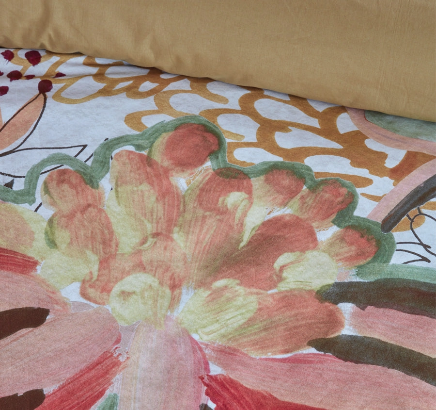 Scarlett Quilt Cover Set Range Multi