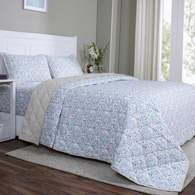 Sensory Bloom Avery 4 pcs Orange Quilt Set