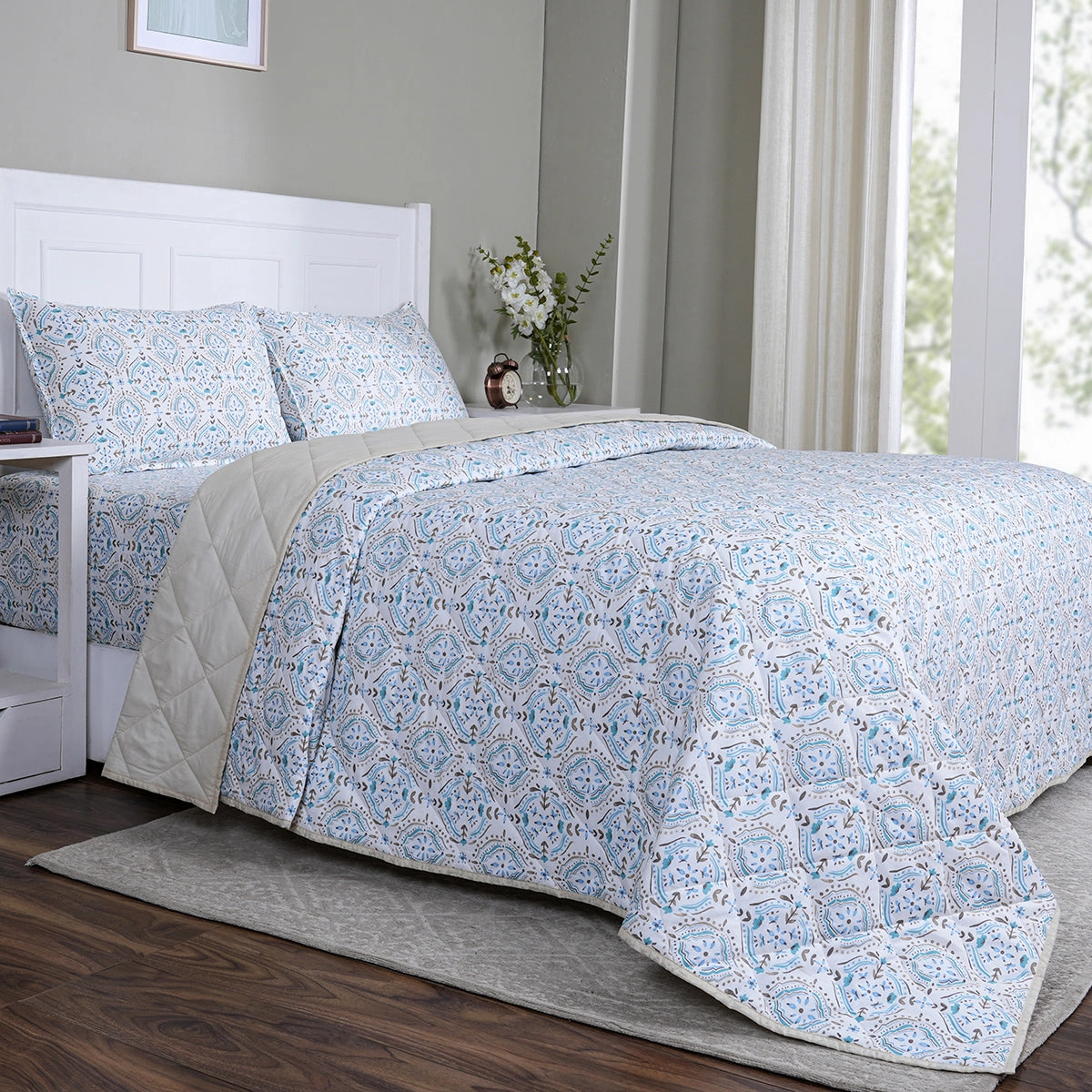 Sensory Bloom Avery 4 pcs Orange Quilt Set