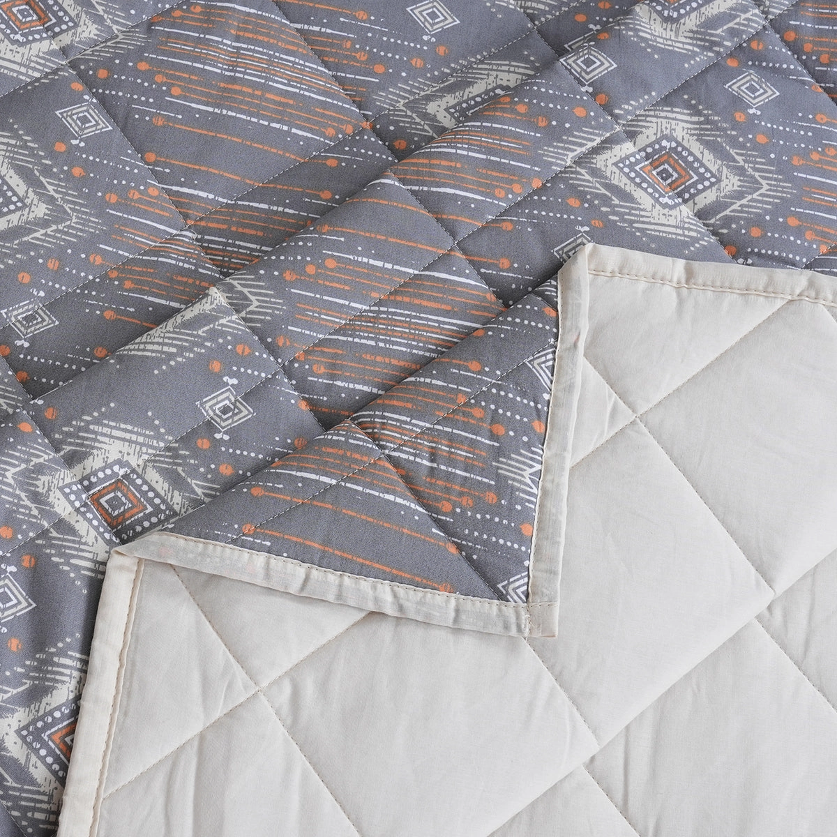 Sensory Bloom Gareth 4 pcs Orange Quilt Set
