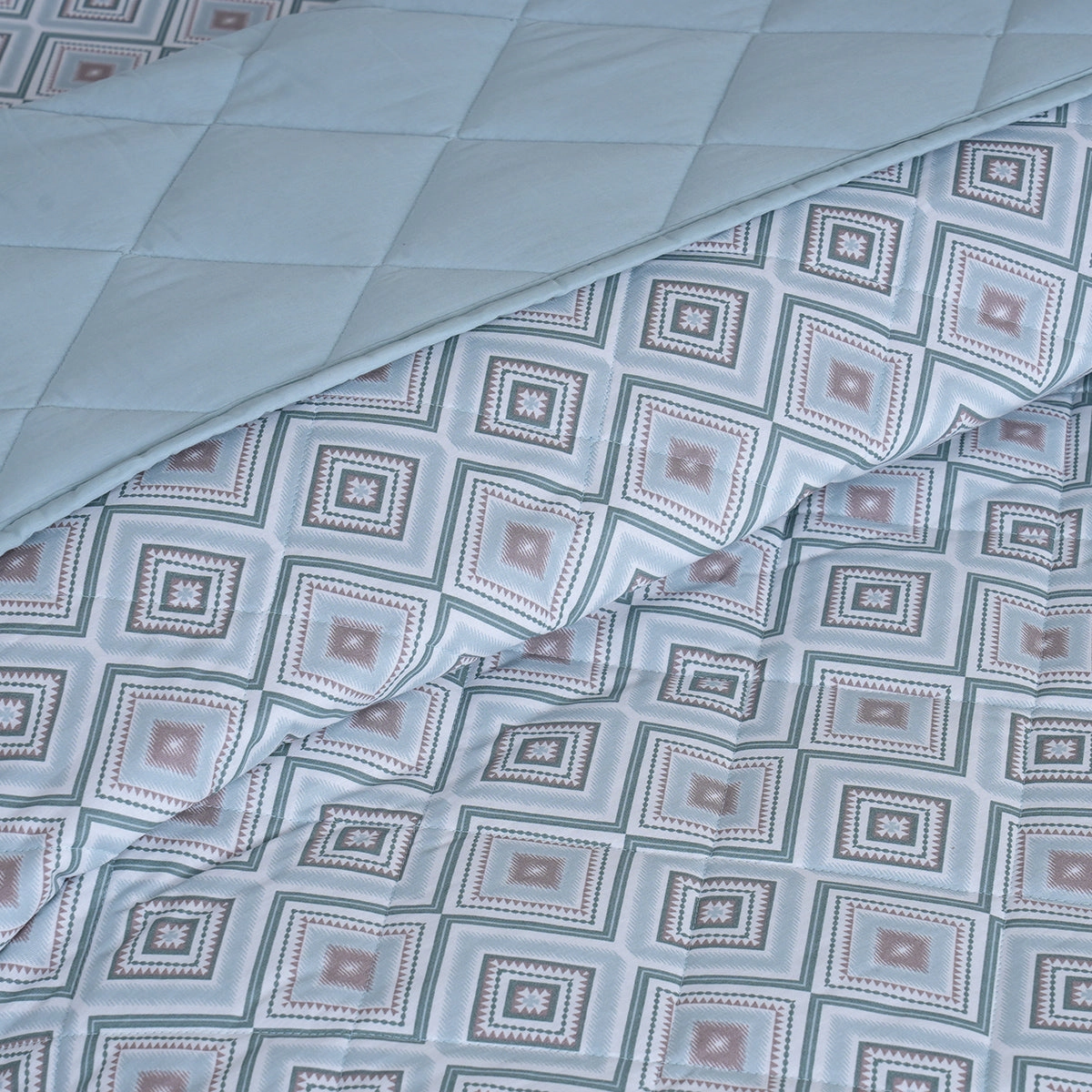 Sensory Bloom Jude 4 pcs Blue Quilt Set