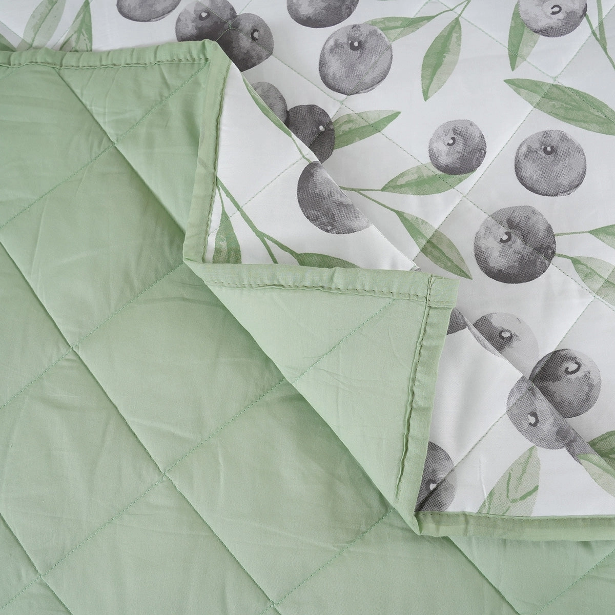 Sensory Bloom Myrtille 4 pcs Green Quilt Set