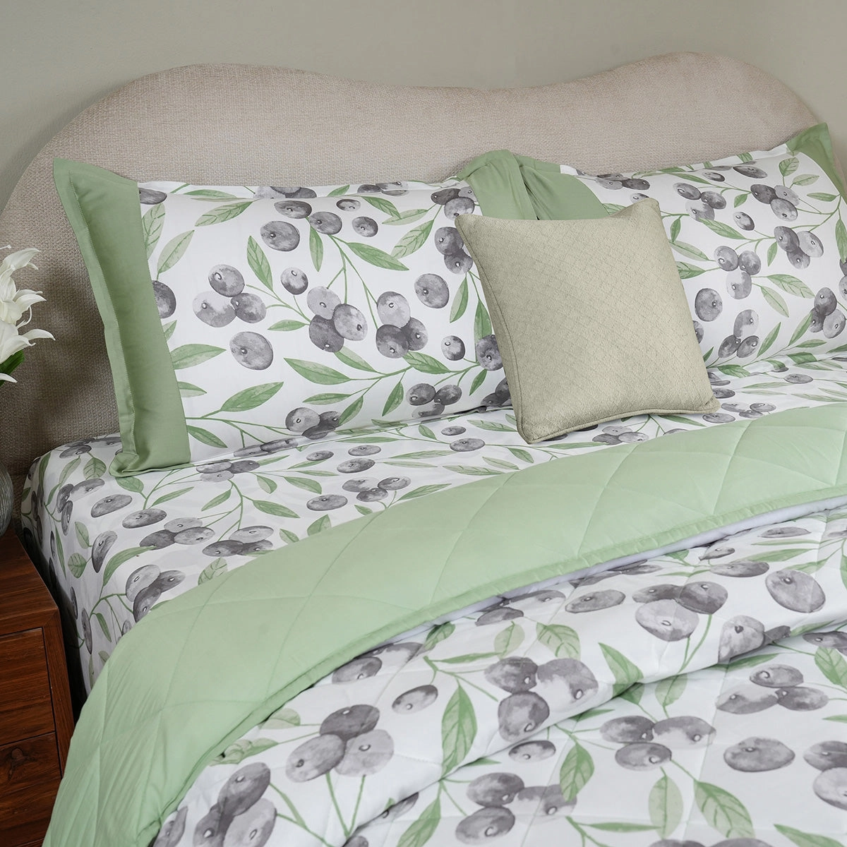 Sensory Bloom Myrtille 6 pcs Green Bed Box Set