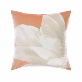 Shakira Leaf European Pillowcase by Linen House