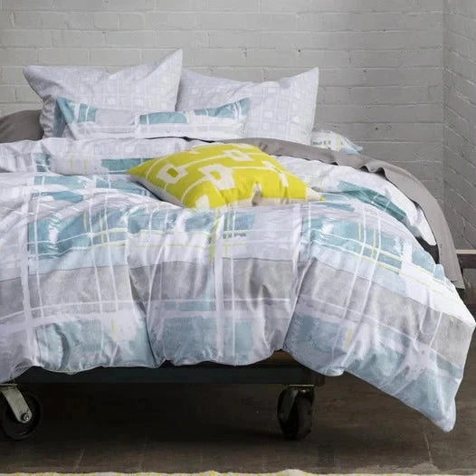 Smith Grey European Pillowcase by KAS