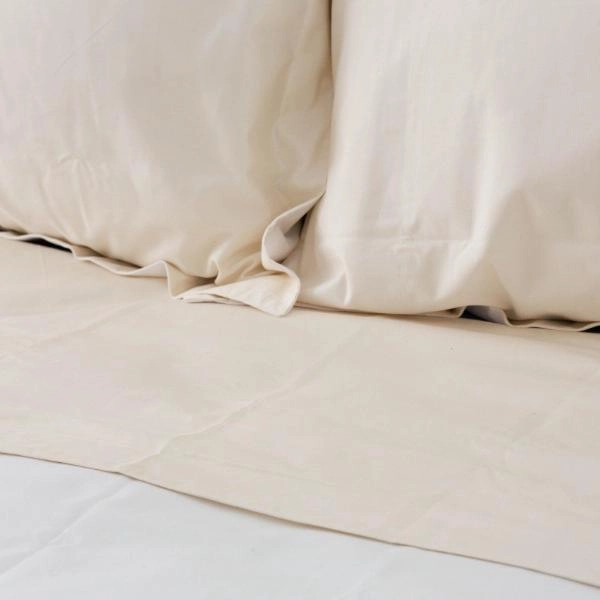 Soft Percale Pillow case in Natural