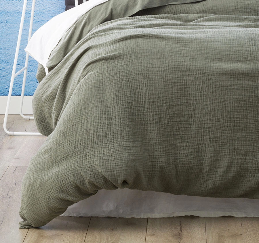 Solana Quilt Cover Set Range Fern