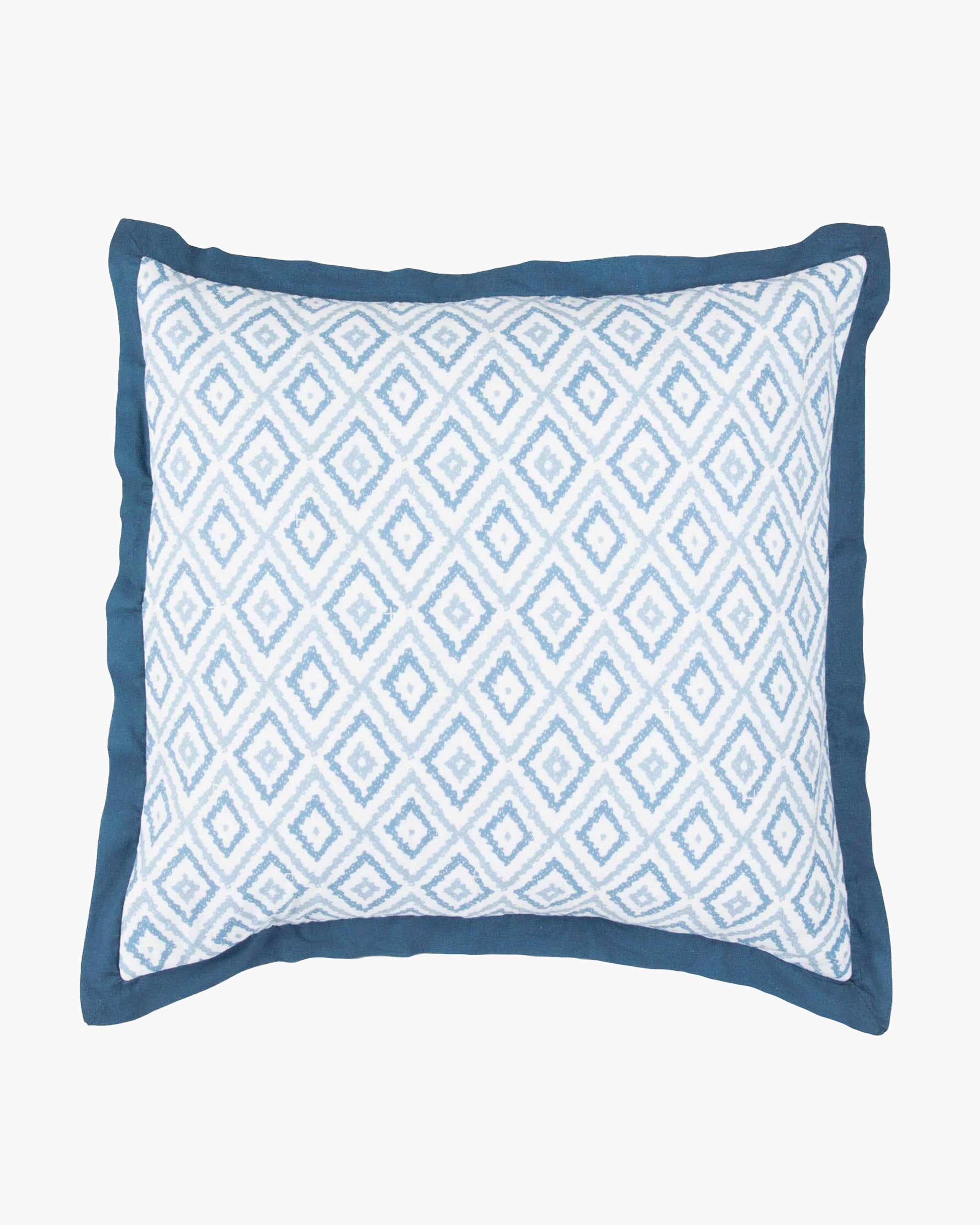 Southern Tide Port Lucie Euro Blue Sham