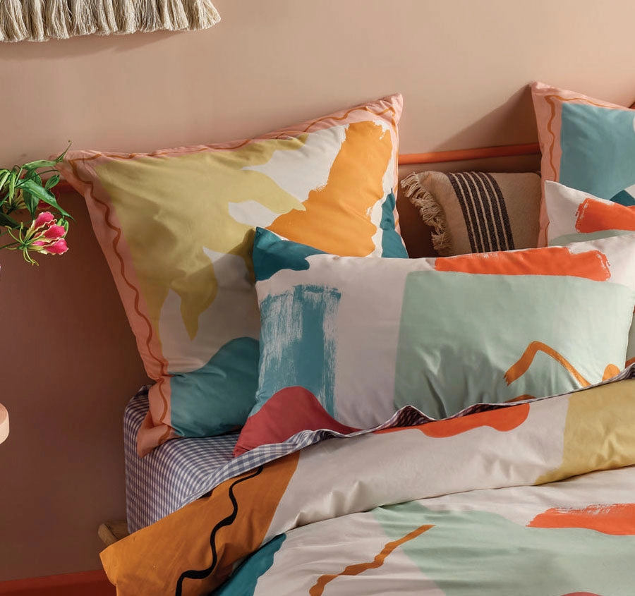 Splash Quilt Cover Set Range Multi