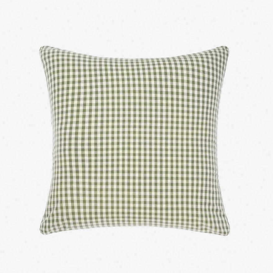 Springsteen Moss European Pillowcase by Linen House