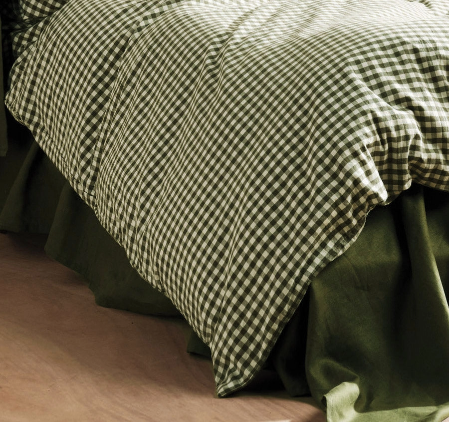 Springsteen Quilt Cover Set Range Moss