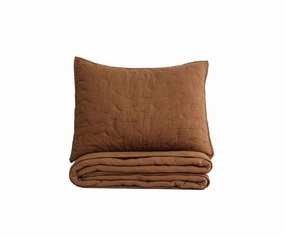 Sprinkled Leaves Quilt   Sham Set