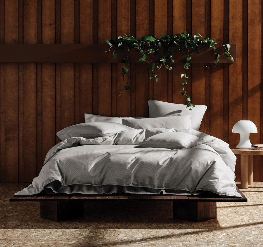 Stornoway Quilt Cover Set Range Moonrock