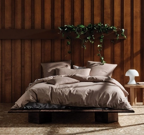 Stornoway Quilt Cover Set Range Walnut
