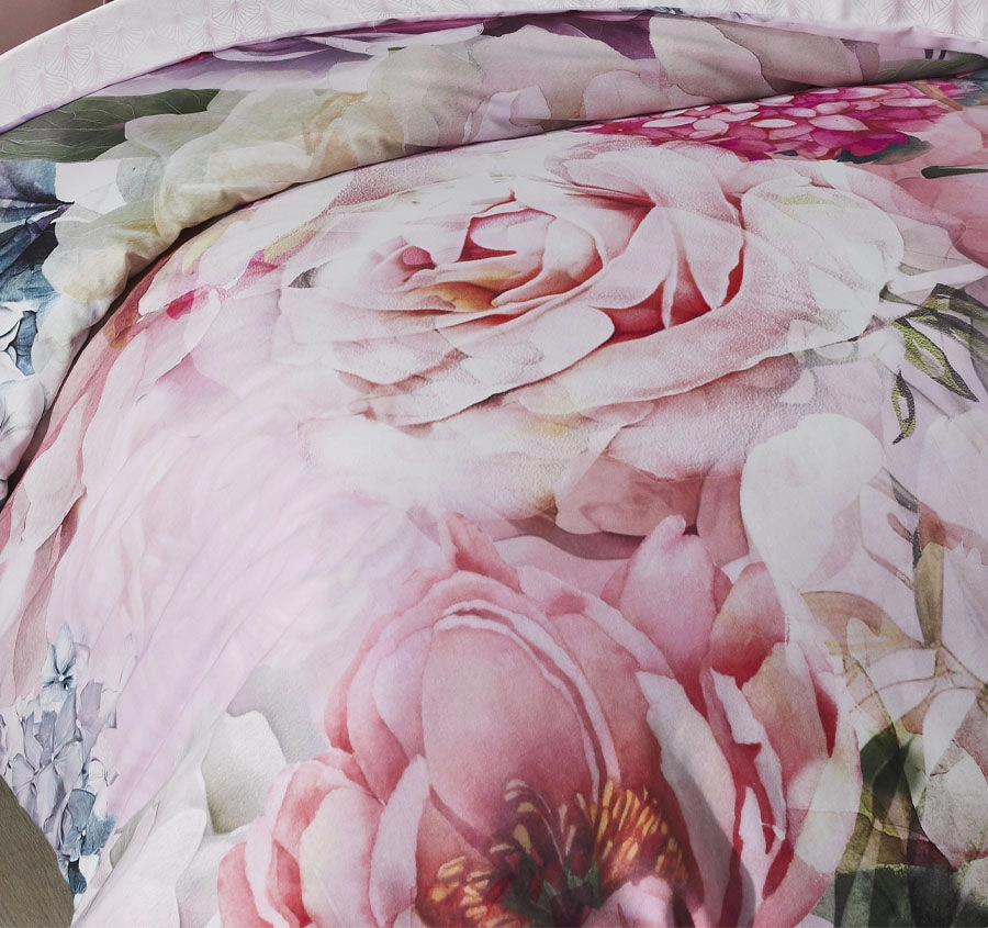Summer Daze Quilt Cover Set Range Pink
