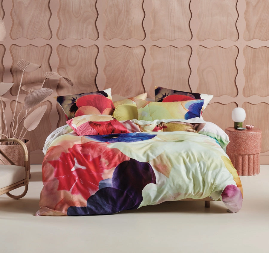 Superbloom Quilt Cover Set Range Multi