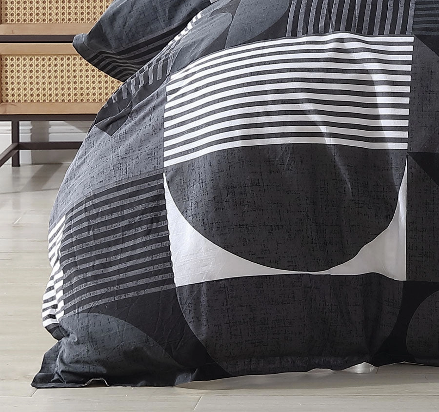 Taj Quilt Cover Set Range Black