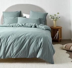 Terra Quilt Cover Set Range Ocean