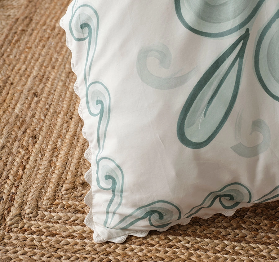 Thalia Quilt Cover Set Range Blue
